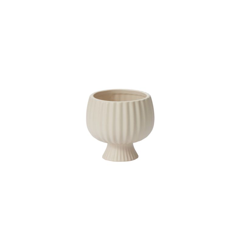 Design Shop Off-White Sonata Collection Compote, 4.5" X 4.25", Set of 4.