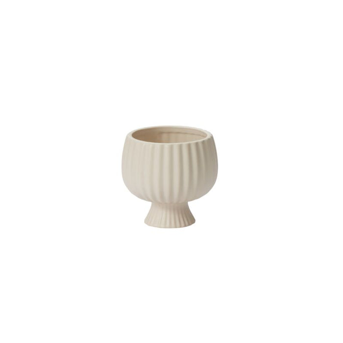 Design Shop Off-White Sonata Collection Compote, 4.5" X 4.25", Set of 4.