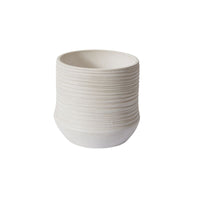Design Shop White Offshore Collection Pot, 10.75" X 10.25".