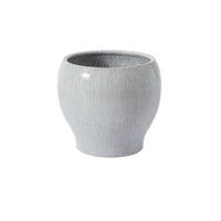 Design Shop Grey Quimby Pot, 10.5" X 9".