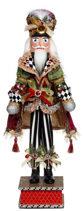Mark Roberts 23 Inches Small Black & White Nutcracker