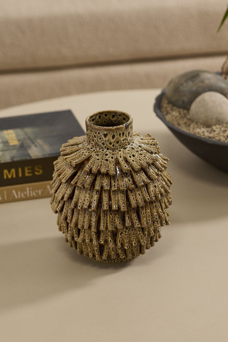 Design Shop Fringe Vase 9.25"x 10.25"