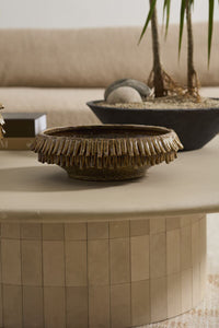 Design Shop Fringe Bowl 14.25"x 3.5"