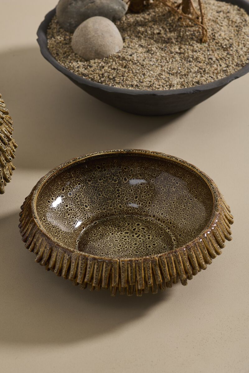 Design Shop Fringe Bowl 14.25"x 3.5"