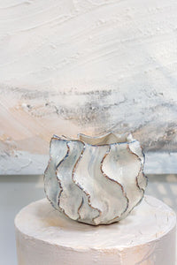 Design Shop White Sono Collection Bowl, 9" X 3.5".