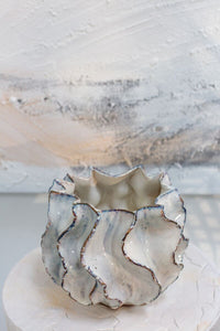 Design Shop White Sono Collection Bowl, 9" X 3.5".