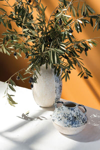 Design Shop Blue Croatia Vase, 5.5" X 4.5".