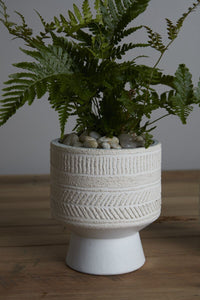 Design Shop White Umbra Collection, 5.5" X 6.25".