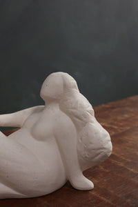Design Shop Off-White Yazmin Sculpture, 10.25" X 7".