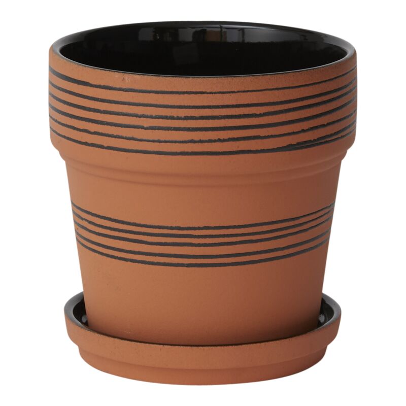 Design Shop Herati Pot 6.5" X 6.5"
