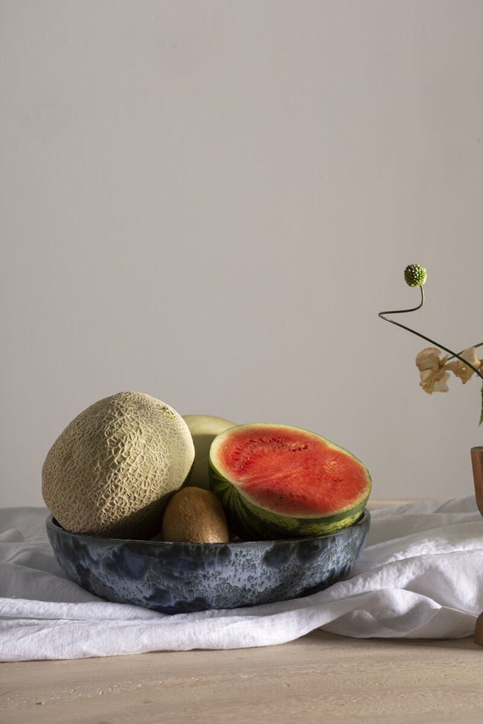 Design Shop Blue Azul Collection Bowl, 12" X 3"