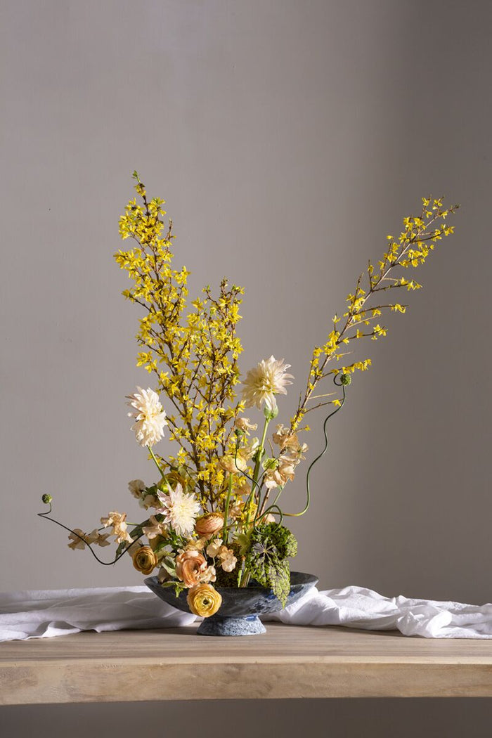 Design Shop Blue Azul Collection Serving Tray, 15.25" X 4.75"