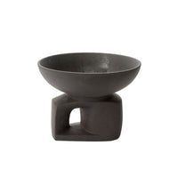 Design Shop Black Oberon Collection Bowl, 15.25" X 11.25".