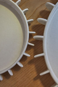Design Shop Off-White Reverie Tabletop Collection Tray, 14.25" X 1.75".