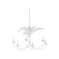 Wildwood Royal Palm Chandelier - White