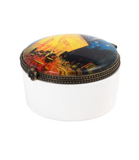 Design Shop Cafe Terrace At Night Keepsake Box