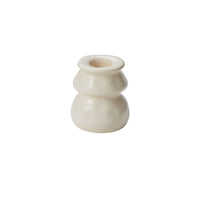 Design Shop Off-White Lyam Candleholder, 2.25" X 2.75", Set of 8.