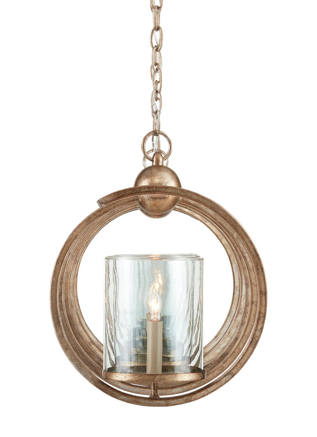 Currey and Company - 9915 - Five Light Chandelier - Maximus Collection - Pyrite Bronze