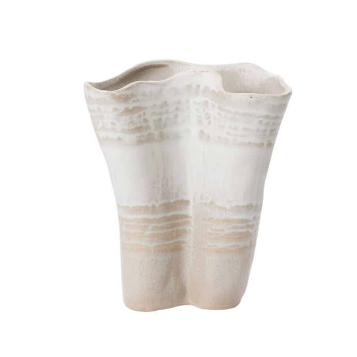 Design Shop Grey Clymene Vase, 12.25" X 7".