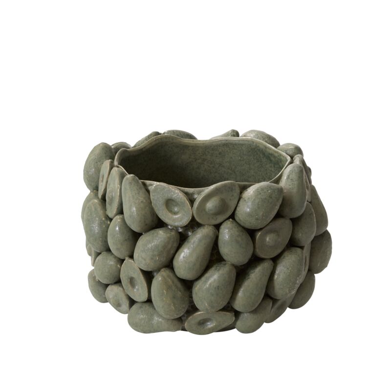 Design Shop Layered Avocado Pot 16.5"x 10.25"