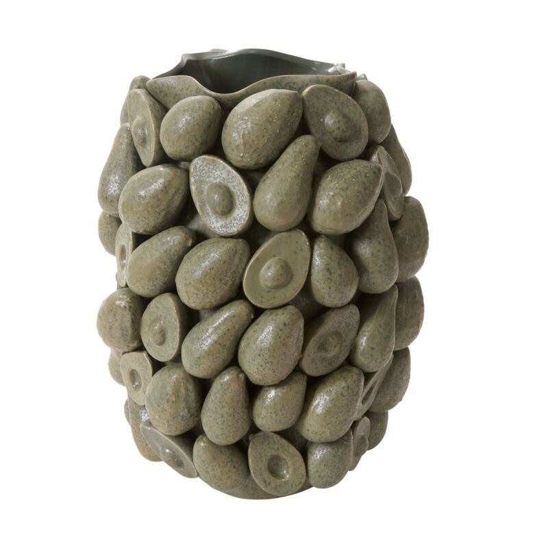 Design Shop Layered Avocado Vase 13"x 17"