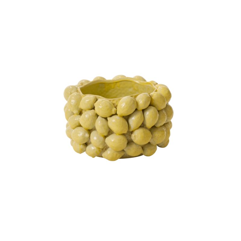 Design Shop Layered Lemon Pot 13.5"x 7.75"