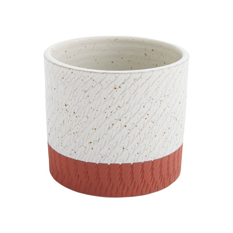 Design Shop Terracotta Como Collection Pot, 5" X 4.5".