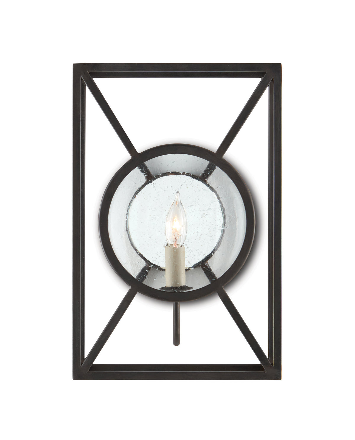 Currey and Company - 5119 - One Light Wall Sconce - Beckmore - Old Iron