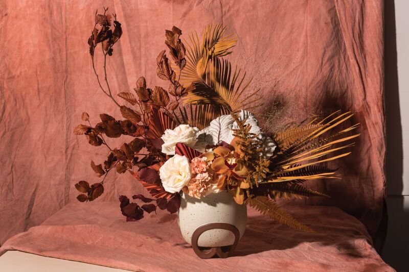 Design Shop Terracotta Omni Footed Pot, 7.75" X 7.75"