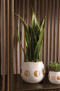 Design Shop Off-White Wonder Pot Sale, 7.75" X 6.25".