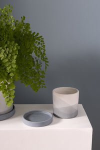 Design Shop Light-Blue Keppel Pot, 5.25" X 5".