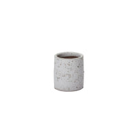 Design Shop White Adelhart Collection Pot, 3.75" X 4.25", Set of 2.