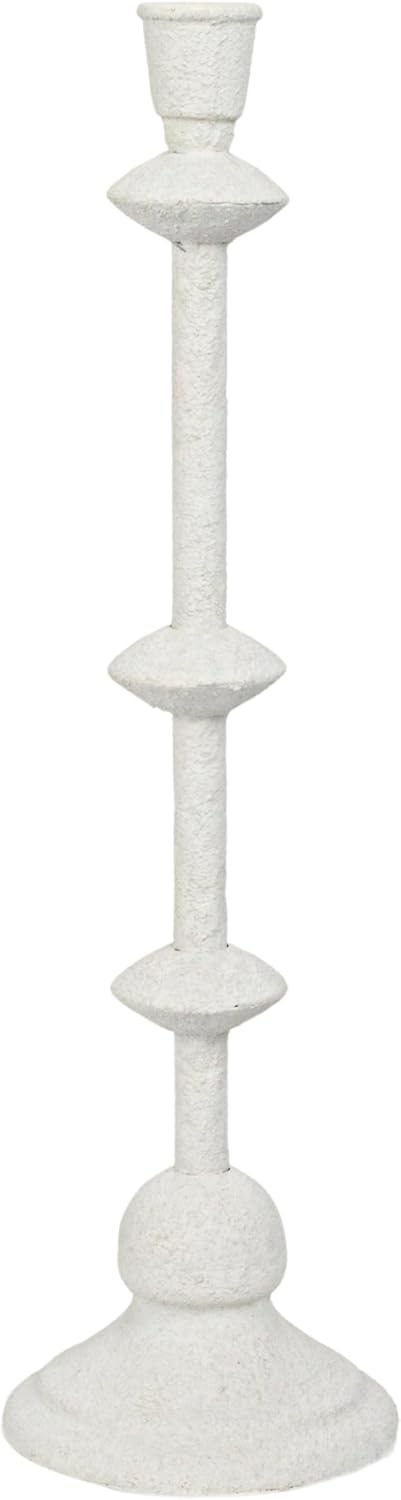 Design Shop Metal Taper Holder Sand 16"