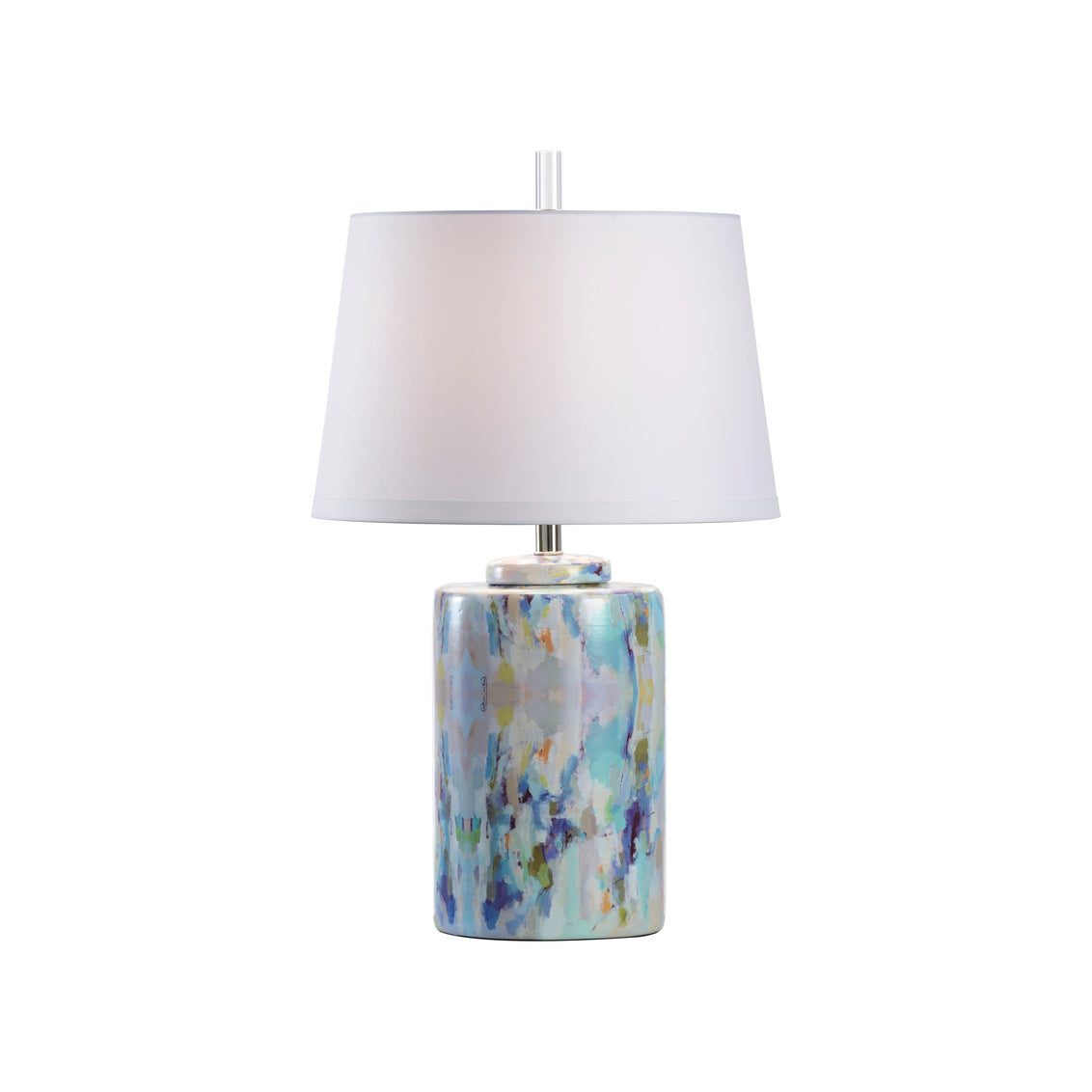 Wildwood Wintergreen Cylinder Lamp (Sm)