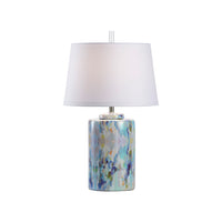 Wildwood Wintergreen Cylinder Lamp (Sm)