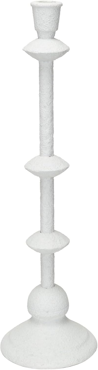 Design Shop Metal Taper Holder Sand 16"