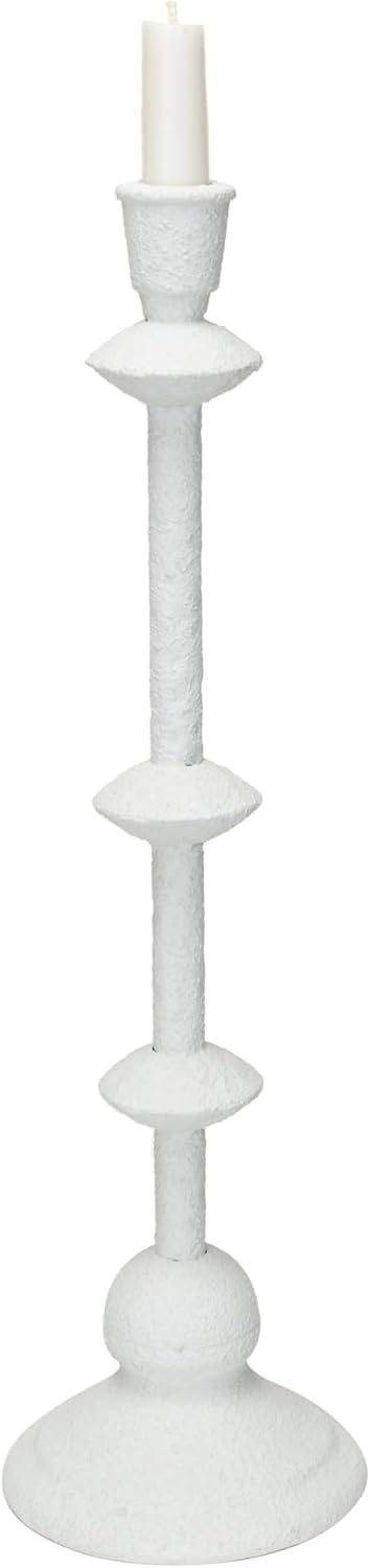 Design Shop Metal Taper Holder Sand 16"