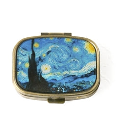 Design Shop Starry Night By Vincent Van Gogh Pill Box