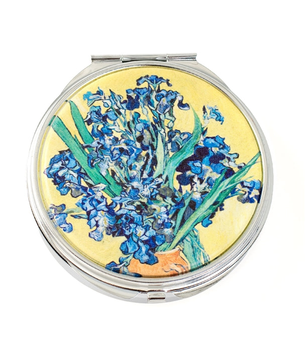 Irises by Vincent van Gogh Round Accessory Box