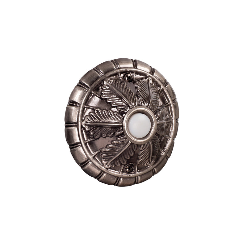 Craftmade - BSMED-AP - Surface Mount Medallion Lighted Push Button - Push Button-Surface Mount - Antique Pewter