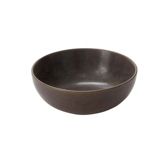 Design Shop Black Kavala Collection Espresso Pasta Bowl, 9" X 3", Set of 4.