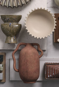 Design Shop Meander Vase 8"x 5.25"x 10"