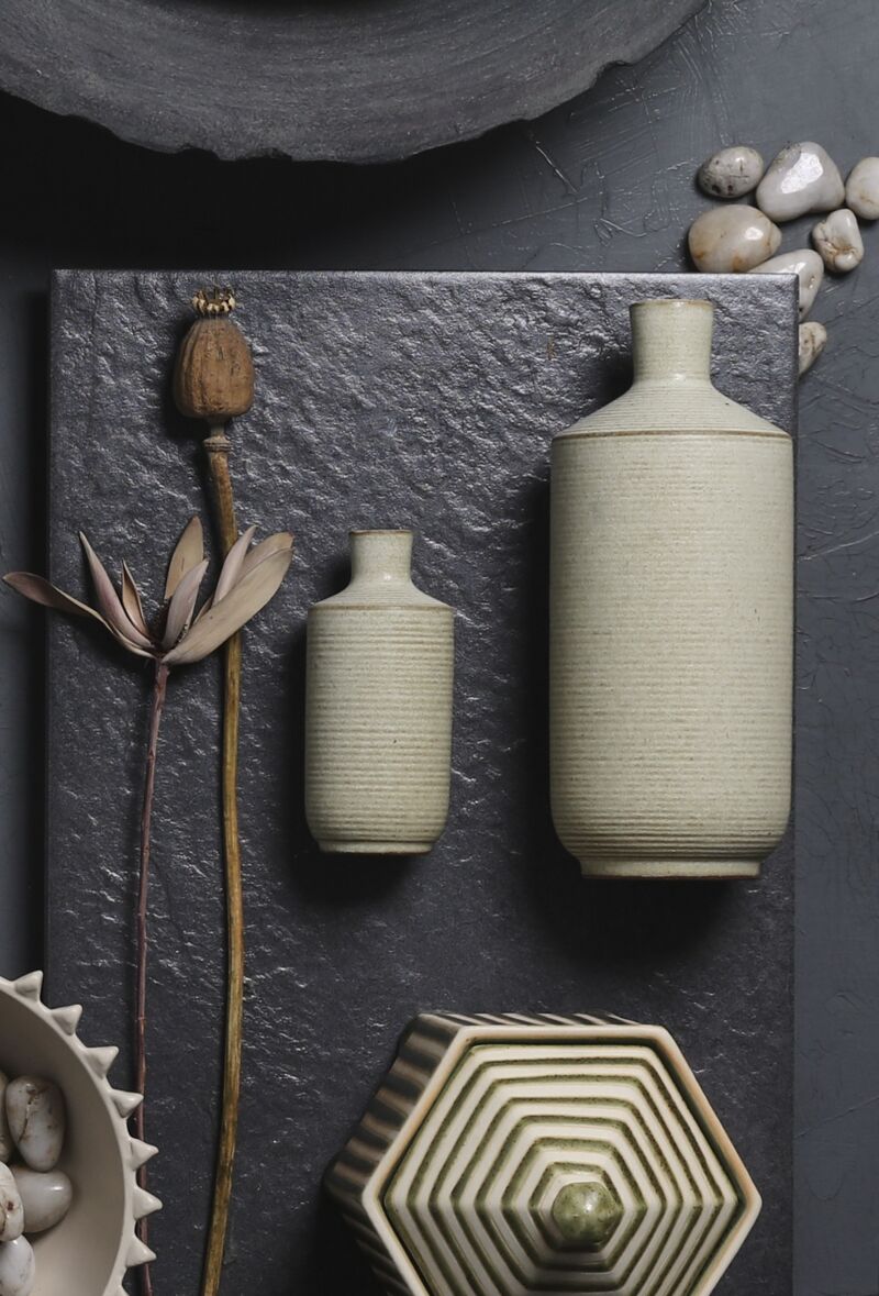 Design Shop Cove Budvase 3.5"x 8.75", Set of 2