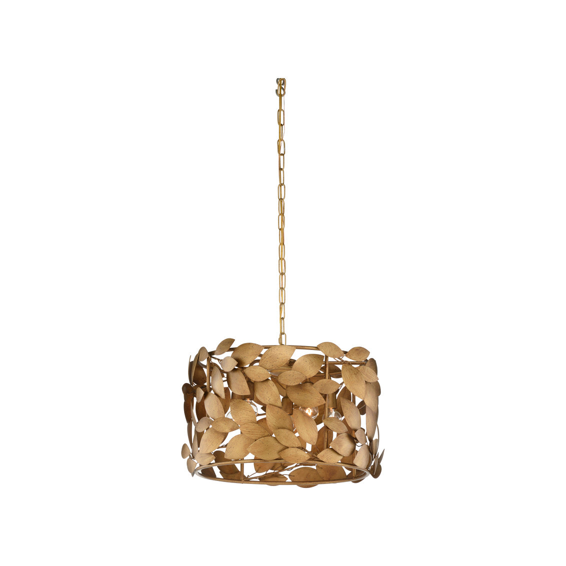 Chelsea House Ficus Round Chandelier - Gold