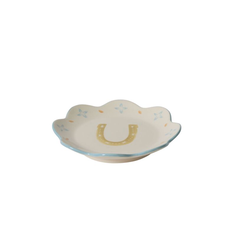 Design Shop Good Luck Plate 8.25", Set of 4