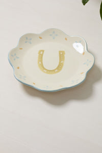 Design Shop Good Luck Plate 8.25", Set of 4