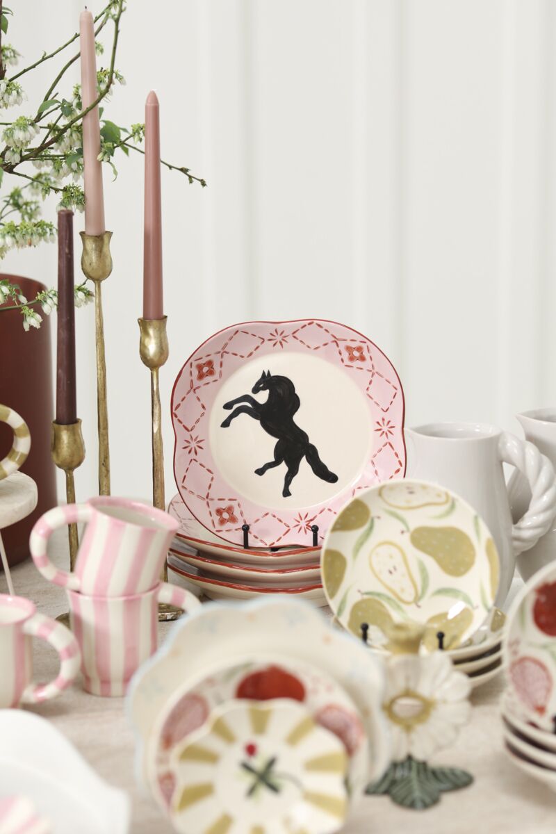 Design Shop Good Luck Plate 10", Set of 4