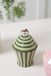 Design Shop Winter Fruit Canister 5"x 7.75"