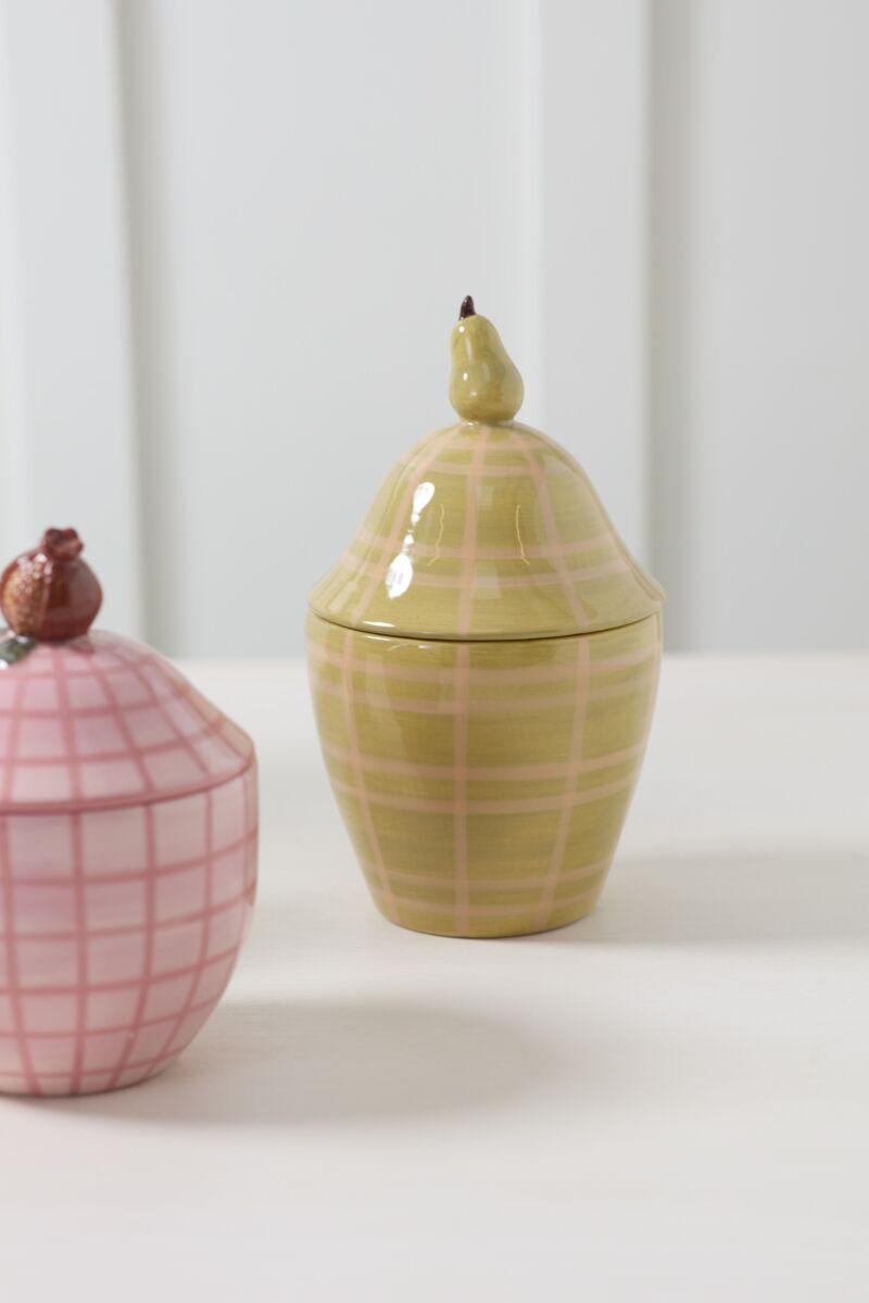Design Shop Winter Fruit Canister 5"x 9.5"