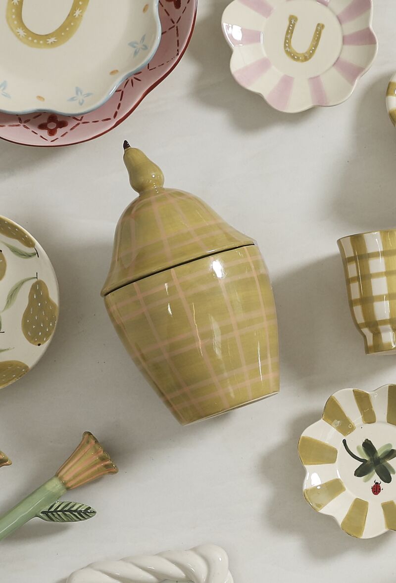 Design Shop Winter Fruit Canister 5"x 9.5"